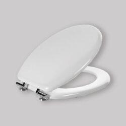 SEDILE LACCATO "CORNIOLA" UNIVERSALE BIANCO Chiusura rallentata