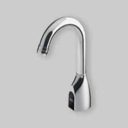RUBINETTO A FOTOCELLULA PER LAVABO CANNA ALTA "BILLO" Corrente 220V