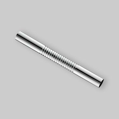 CANOTTO RIGATO CM 25 IN OTTONE Ø 32