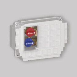 COLLETTORE MONO-INTERCETTAZIONE PER IMPIANTI SANITARI K4.2 TECO Fastec 1/2" 4+3