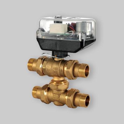 VALVOLA DI ZONA A SFERA MOTORIZZATA 4 VIE ICMA 1" M - 230V