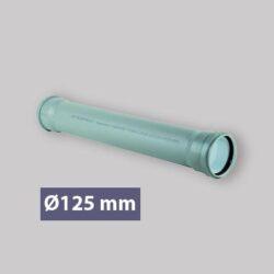 TUBO INNESTO 2 BICCHIERI Ø 125 3000 mm
