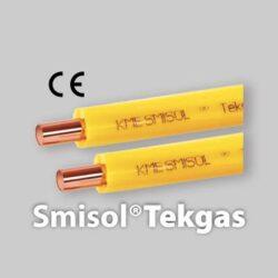 TUBO RAME RIVESTITO "SMISOL TEKGAS" IN ROTOLO Ø22 x 1 mm