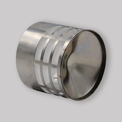 TERMINALE ORIZZONTALE DI SCARICO FUMI IN ACCIAIO INOX Ø100 mm