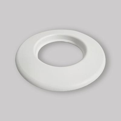 ROSONE COPRIMURO PER TUBO SCARICO FUMI BIANCO Ø100 mm