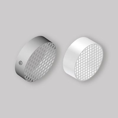 TERMINALE ORIZZONTALE PER ASPIRAZIONE ARIA Ø80 mm - PP