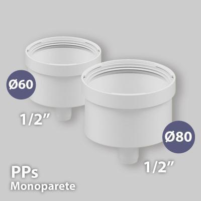 TAPPO DI SCARICO CONDENSA PER CALDAIA A CONDENSAZIONE Ø60 mm - 1/2"