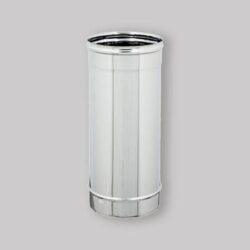 ELEMENTO INOX DIRITTO L: 500 MM Ø 140