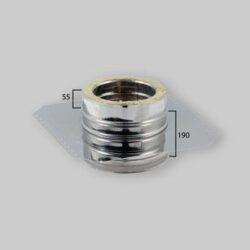 PIASTRA INTERMEDIA DOPPIA PARETE 150 x 200 piastra 300x300