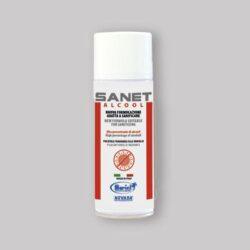 IGIENIZZANTE SPRAY A BASE ALCOLICA SANET ALCOOL 400 ml