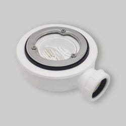 PILETTA PER PIATTO DOCCIA "ULTRAFLAT" Ø 90 - H.54 mm