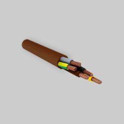 CAVO ELETTRICO PENTAGONALE MARRONE Sezione 5 x1.5
