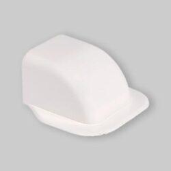 CURVA A MURO PER CANALINA "EURO PLUS" 65x50 mm