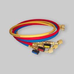 KIT TUBI FLESSIBILI PER GRUPPI MANOMETRICI MOD. B R32-410. Att. 5/16" x F 1/4"