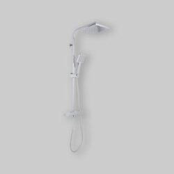 SET COLONNA DOCCIA SQUARE QUADRA CON MISCELATORE TERMOSTATICO Cromata 1 getto