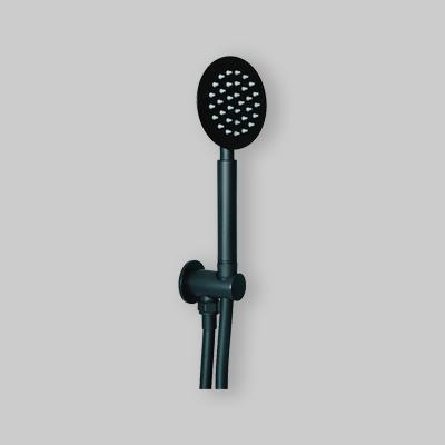 KIT TONDO CON PRESA ACQUA NERO 1/2"