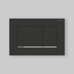 PLACCA DI COMANDO "SIGMA 30" ANTI MACCHIA Nero Opaco/Nero/Nero Opaco